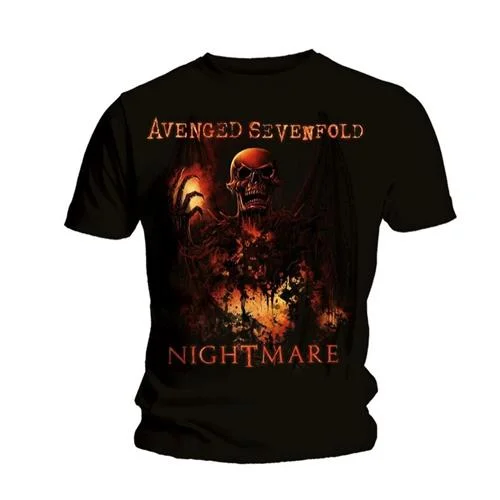 Avenged Sevenfold | Official Band T-Shirt | Inner Rage Fleece Fabric Down Fabric Feather Fabric