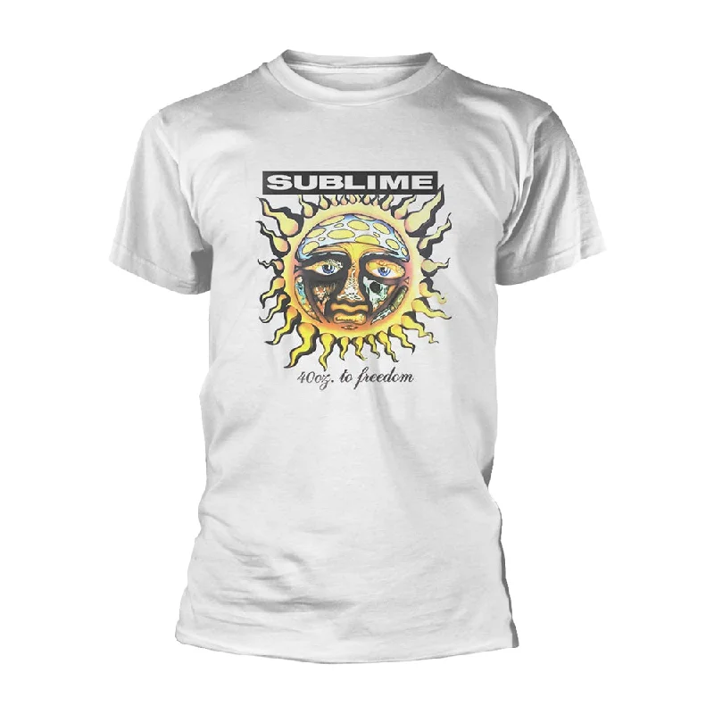 Sublime Unisex T-shirt: 40Oz To Freedom Boxy Fit Fitted Loose