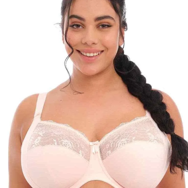 Elomi Morgan Underwire Bra in Ballet Pink EL4111 Sleek Sports Bra