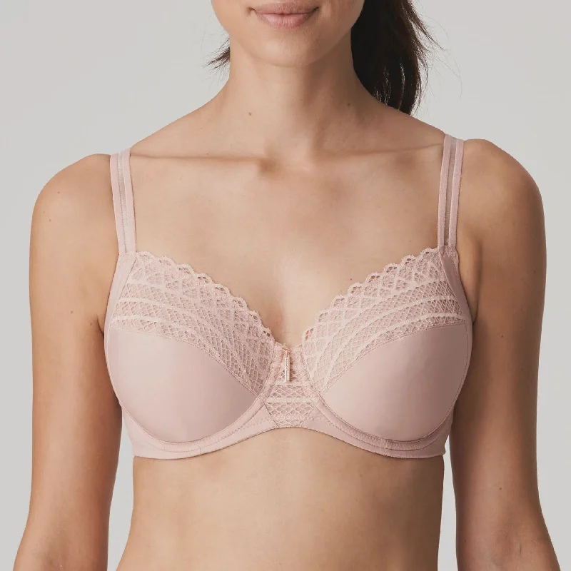 Prima Donna East End Full Cup Bra in Powder Rose 0141930 Adjustable Bra Straps