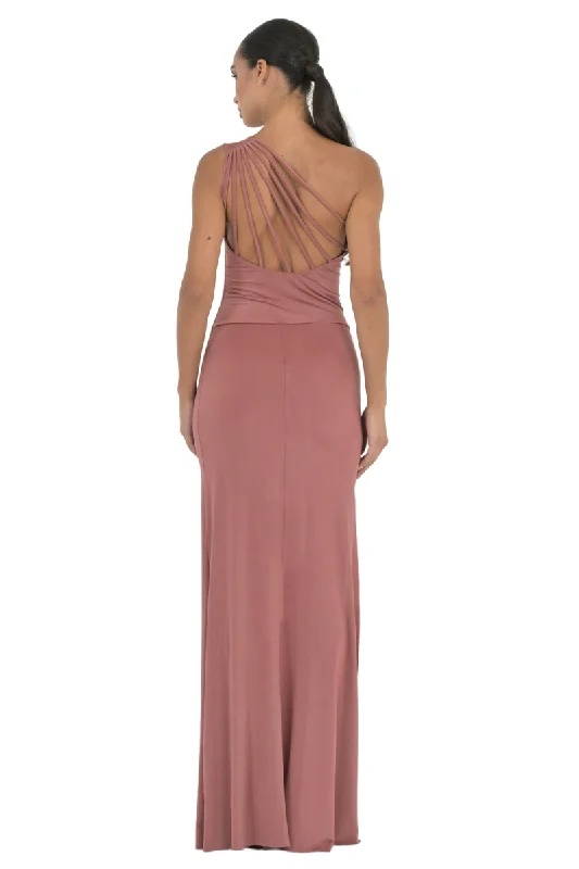 One-Sleeve Tango Maxi Dress With Strappy Back Classic Strapless Maxi Dress