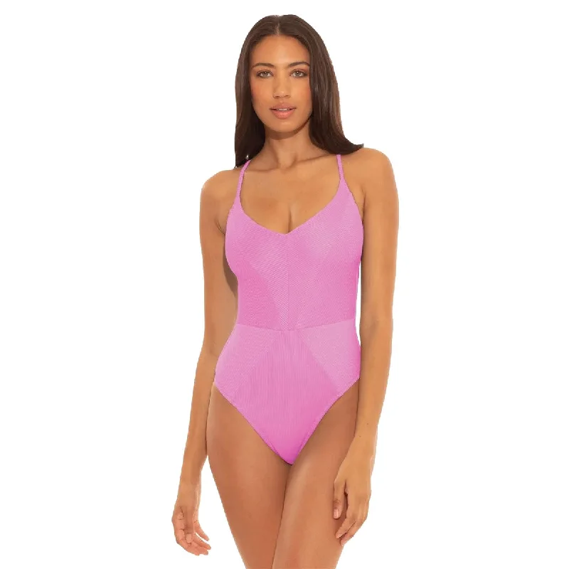 Soluna Lets Dance Lilac One Piece Womens Swimsuit Minimalist One-Piece