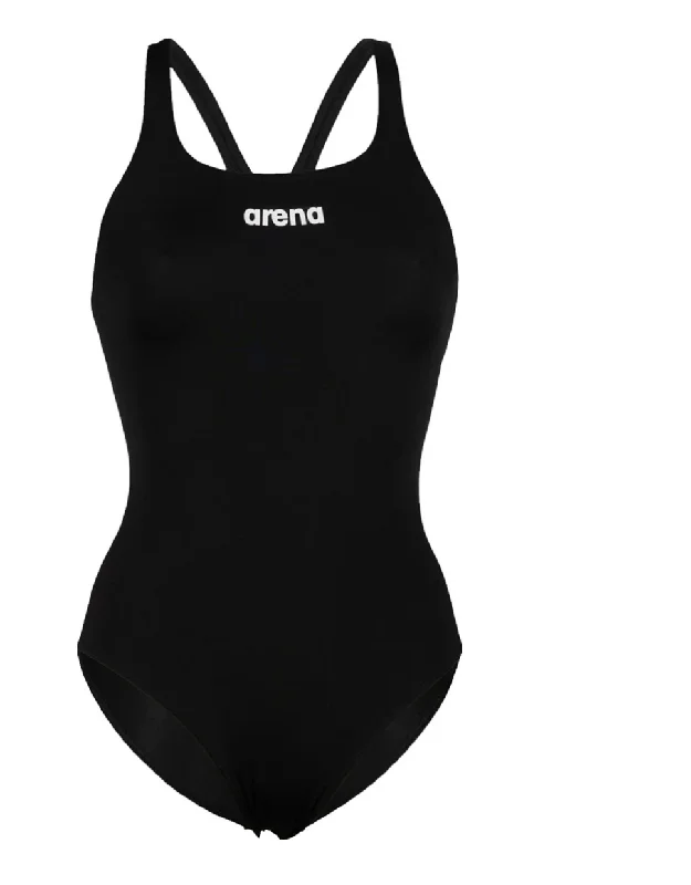 Team Swimsuit Solid L Classic Sporty Swimsuit