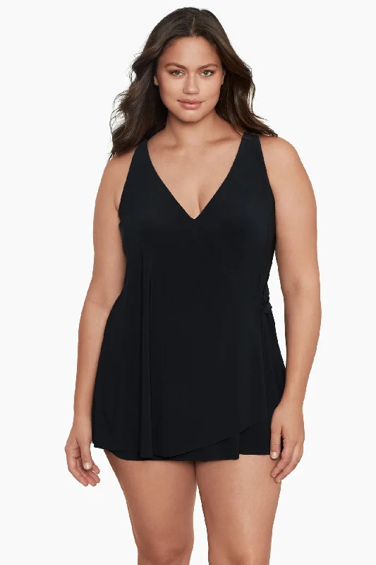 Plus Size One Piece Swimdress Lola Strapless Swimsuit Top