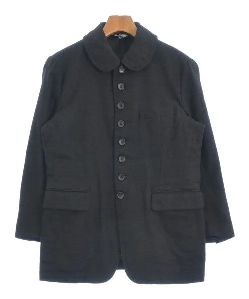 BLACK COMME des GARCONS Casual jackets Notch Collar Jacket Peter Pan Collar Jacket Cowl Neck Jacket