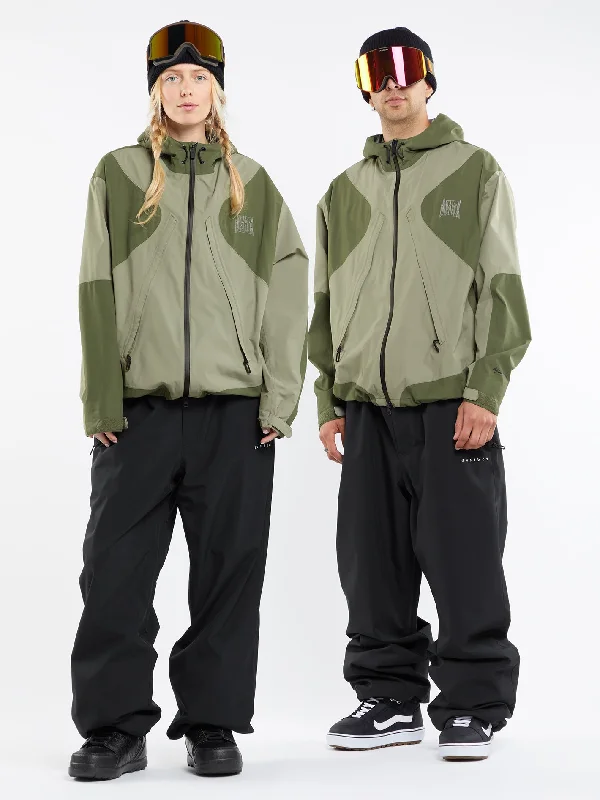 Feeltoogood Gore-Tex Jacket - Light Military Nylon Fabric Polyester Fabric Spandex Fabric