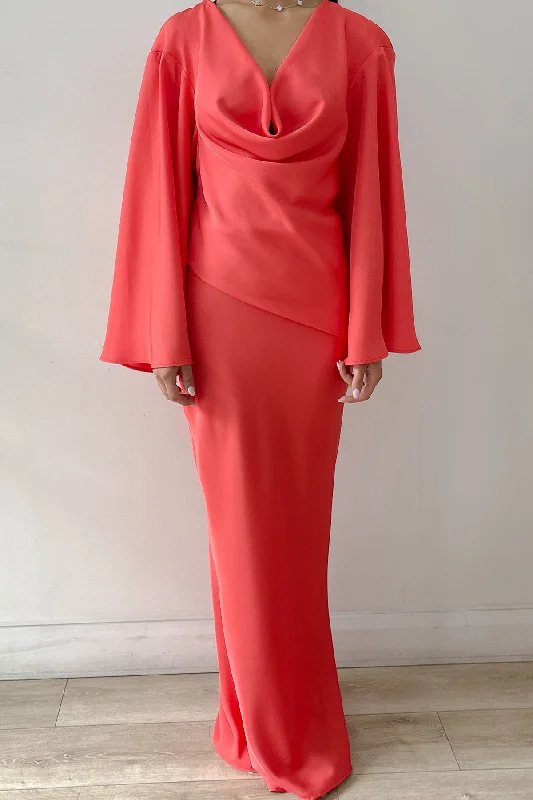 Lucy Coral Dress by HSH