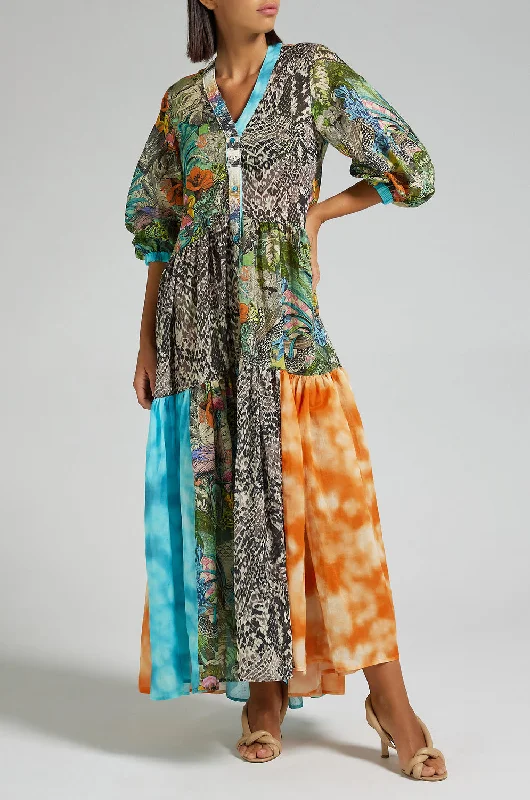 Luella Dress Mix Giungla