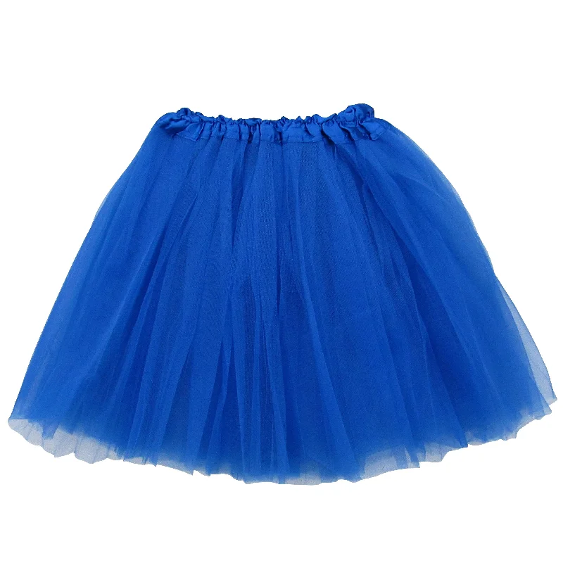 40cm Tutu Skirt Adult Dark Blue patchwork skirt art