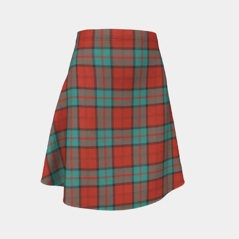 Dunbar Ancient Tartan Flared Skirt mini skirt trendy